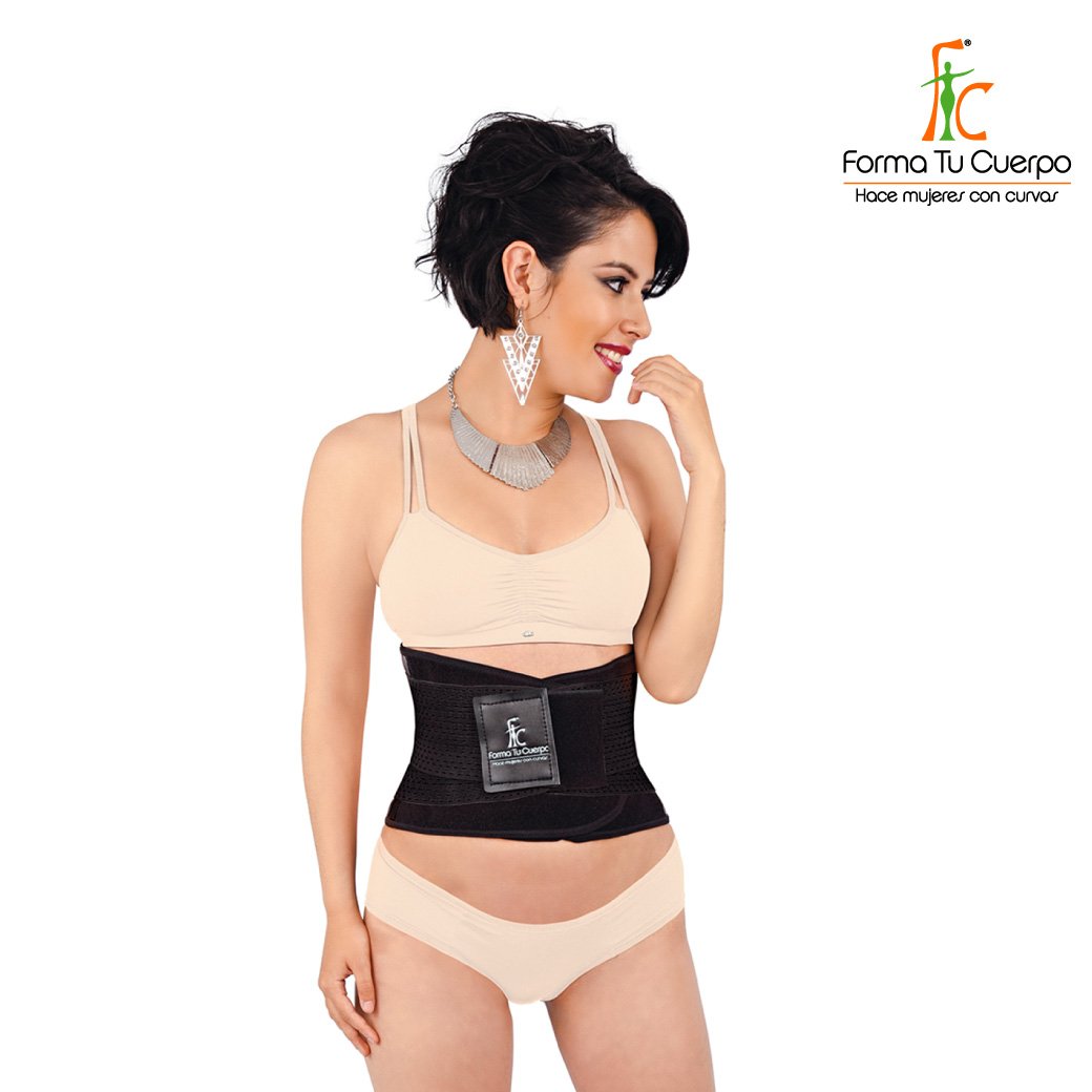 WORKOUT WAIST TRIMMER BELT FOR MEN & WOMEN (Ref. CPC ) - fajas  colombianas Forma Tu Cuerpo