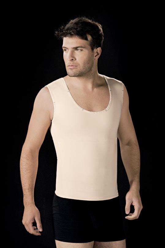 Male Vest, faja colombiana for men (Ref. H-004) Invisible